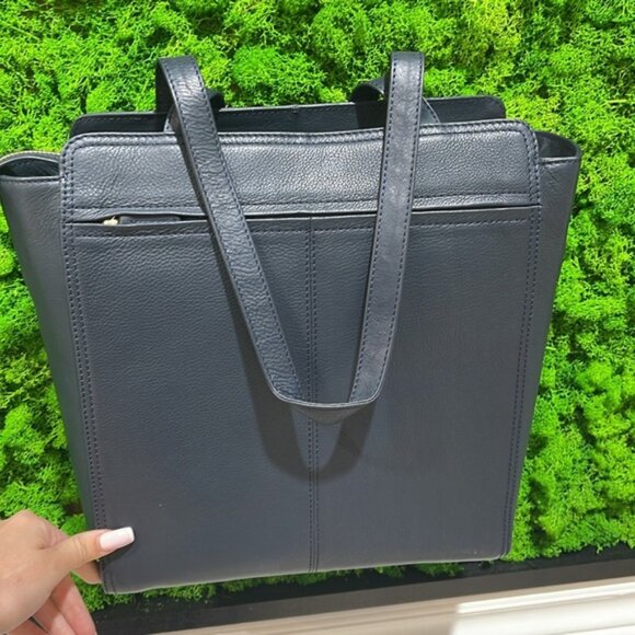 Tula England Nappa Originals Large Grainy Leather Tote - Picture 5 of 5